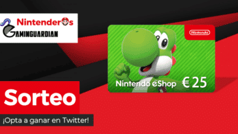 [Act.] ¡Sorteamos otra tarjeta para la Nintendo eShop de 25€ junto a GaminGuardian!