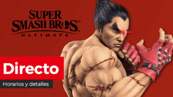 ¡Sigue aquí en directo y en español la presentación Luchar con Kazuya Mishima de Super Smash Bros. Ultimate con Sakurai!