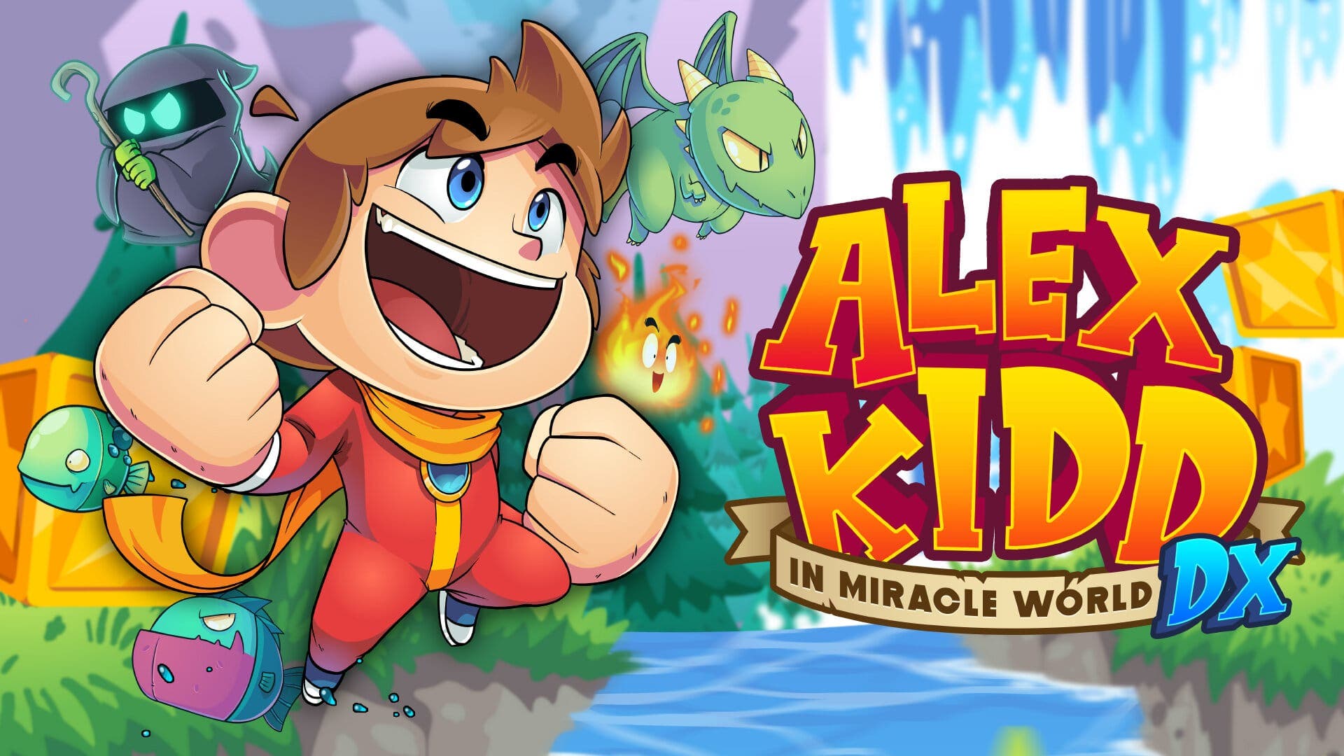 Alex Kidd in Miracle World DX se actualiza en Nintendo Switch con multitud de novedades