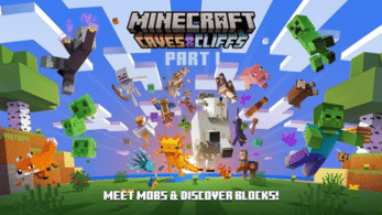 Nintendo celebra la llegada de la primera parte de Caves & Cliffs a Minecraft con este tráiler