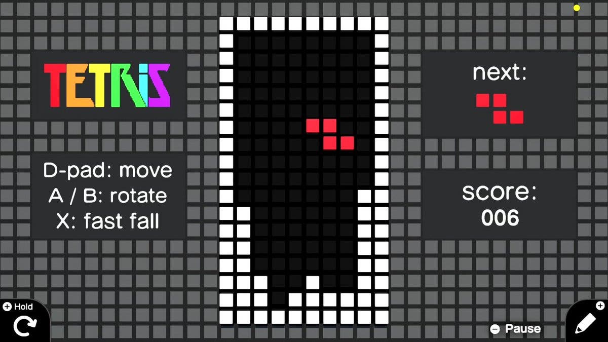 Tetris ya es jugable en Estudio de videojuegos