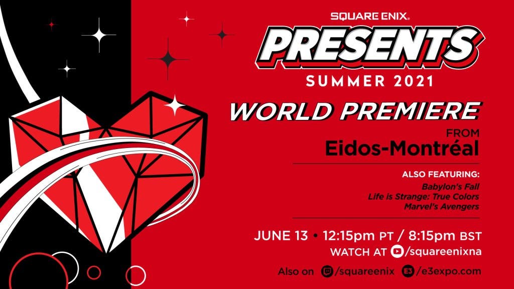 Detallado el Square Enix Presents previsto para el E3 2021: horarios y más