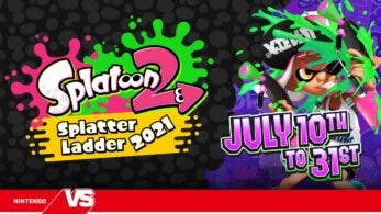 Nintendo of America anuncia el torneo «Splatoon 2 Splatter Ladder 2021»