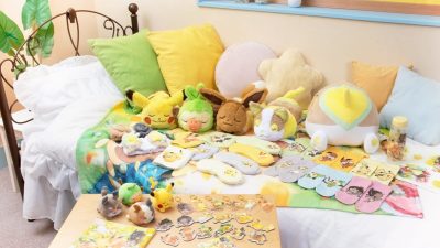 Merchandise Pokémon: anillo de Eevee de U-treasure, colección Pokémon Relajados y nueva ropa con motivo del 5º aniversario de Pokémon GO