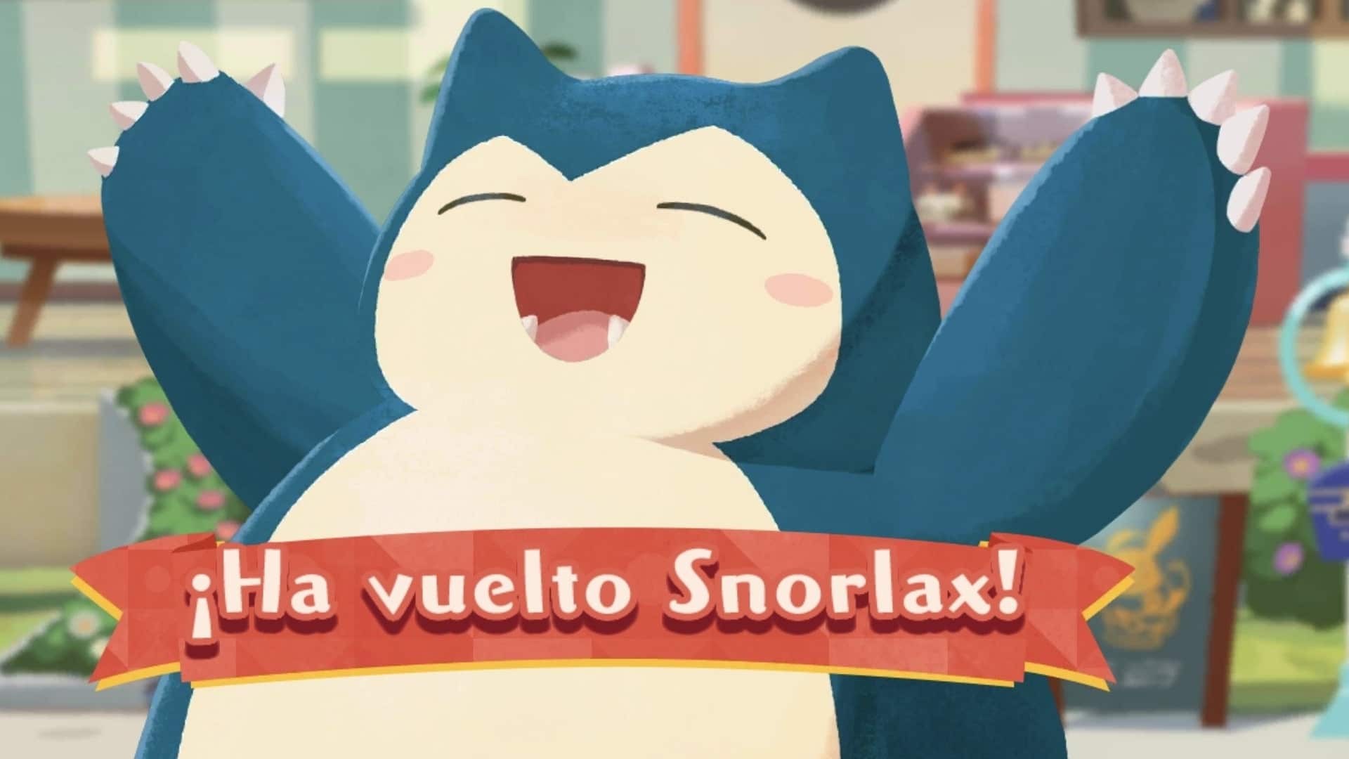 Pokémon Café Mix celebra la llegada de nuevas comandas y el regreso de Snorlax y Pikachu Fan de Snorlax