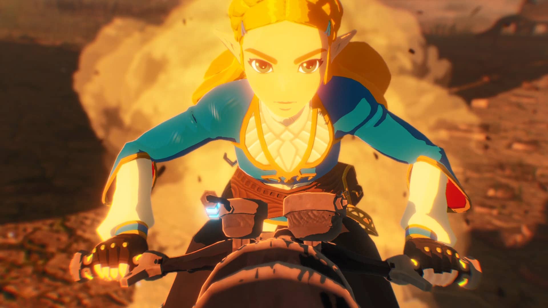Así conduce Zelda en el nuevo DLC de Hyrule Warriors: La era del cataclismo