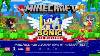 Gameplay de la colaboración de Sonic en Minecraft