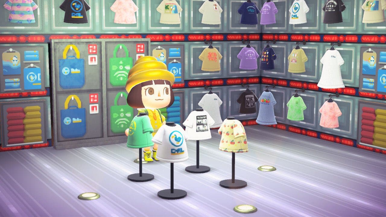 Tour por la tienda de ropa de UNIQLO en Animal Crossing: New Horizons