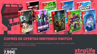 Llegan los Cofres de Ofertas de Nintendo Switch con videojuegos al mejor precio