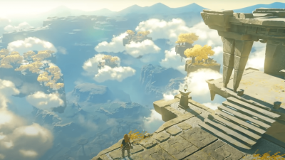 Recrean esta escena del tráiler de Zelda: Breath of the Wild 2 en Animal Crossing: New Horizons