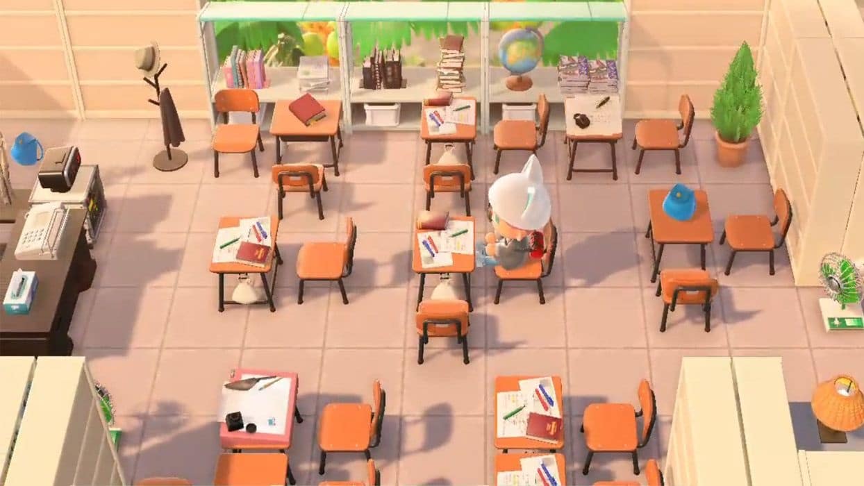 Tour por esta genial escuela que han creado en Animal Crossing: New Horizons para los vecinos