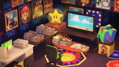 Esta es la habitacin más nintendera que hemos visto en Animal Crossing: New Horizons