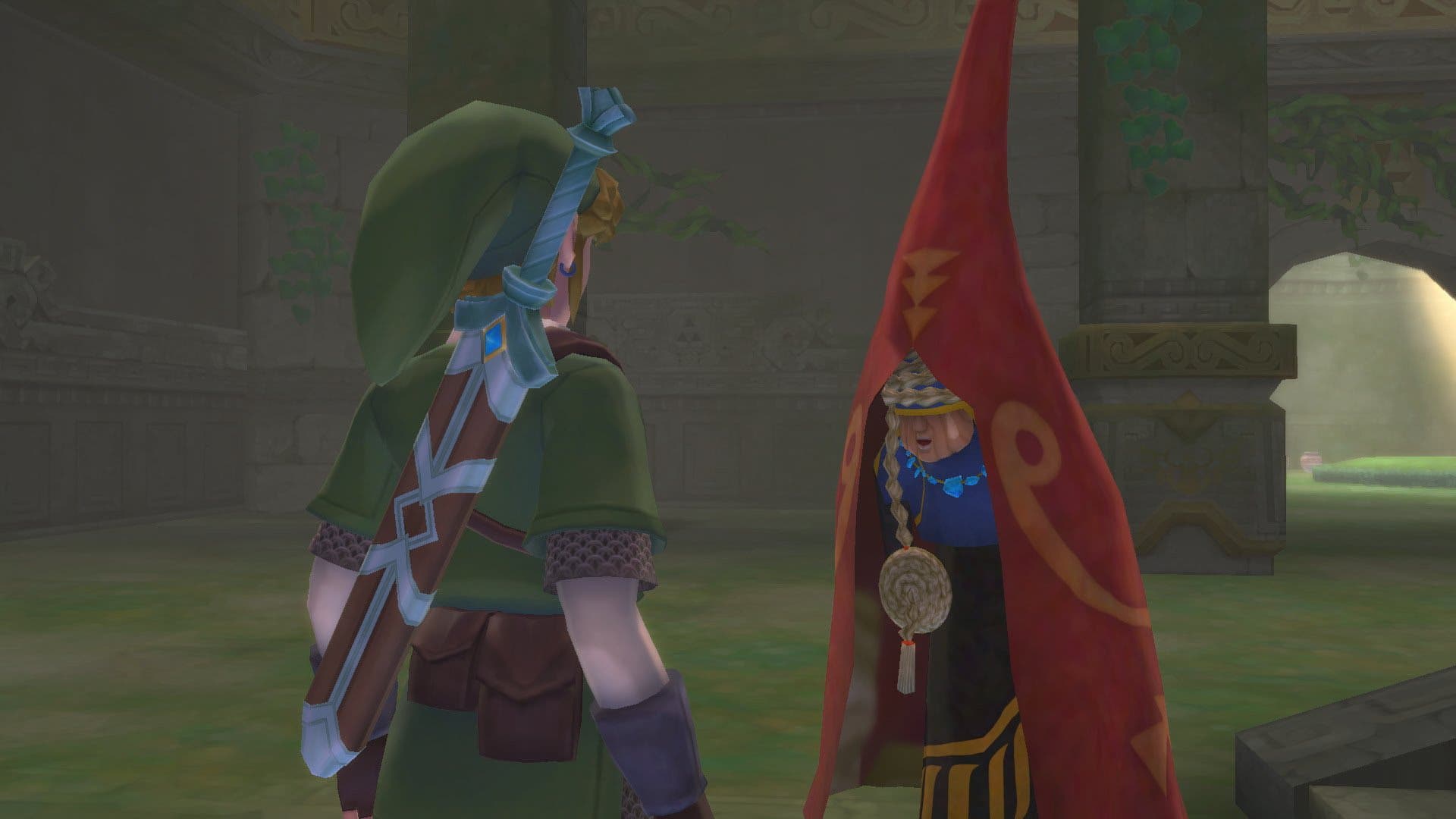 Nintendo nos presenta con este mensaje a este misterioso personaje de Zelda: Skyward Sword HD