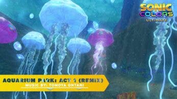 Ya puedes escuchar el tema ‘Aquarium Park: Act 1 (Remix)’, de Sonic Colors: Ultimate