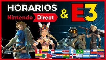 [Vídeo] Horarios del Nintendo Direct y del resto de conferencias del E3 2021 para España y Latinoamérica