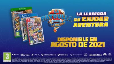 La Patrulla Canina: La película: La llamada de Ciudad Aventura llega en agosto a Nintendo Switch