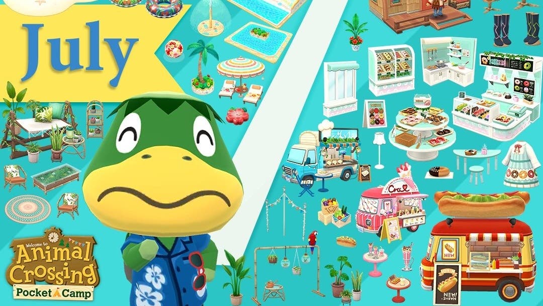 Animal Crossing: Pocket Camp avanza las novedades que recibirá en julio con esta imagen