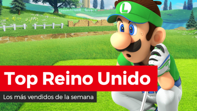 Mario Golf: Super Rush se mantiene como lo más vendido y Zelda: Breath of the Wild regresa al top 10 de la semana en Reino Unido (5/7/21)