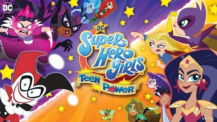 Se comparten multitud de capturas y artes de DC Super Hero Girls: Teen Power