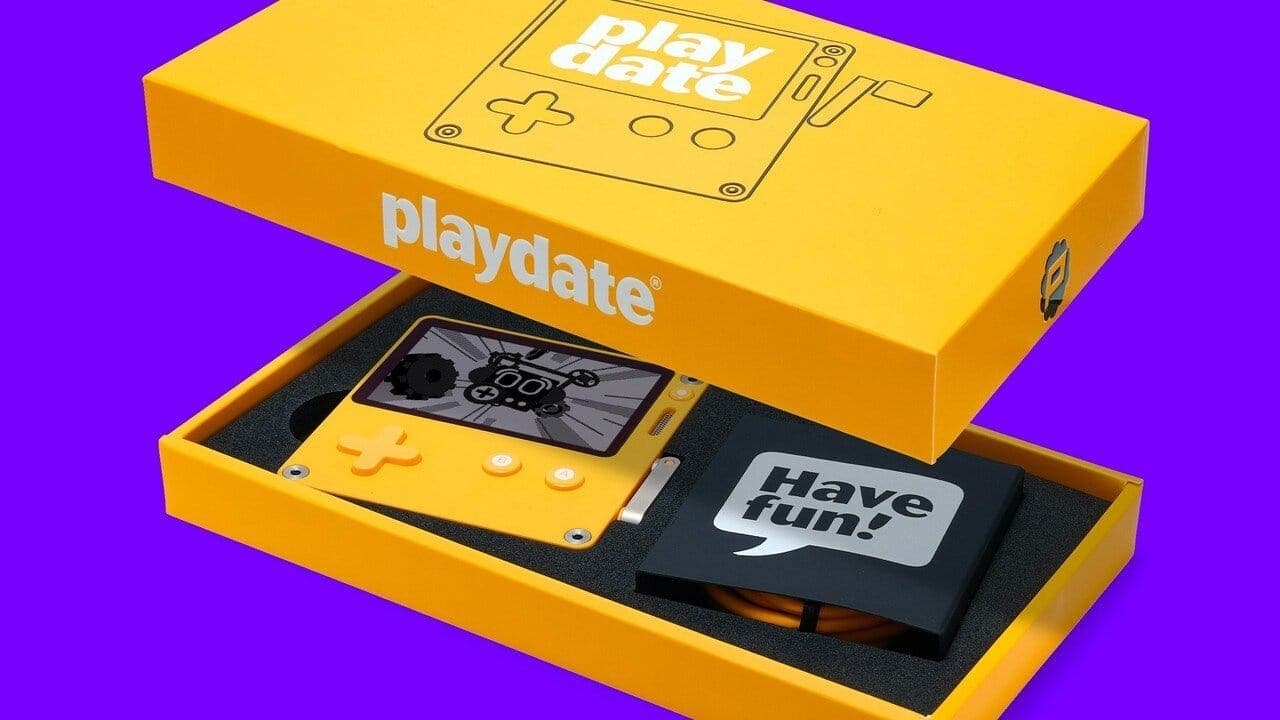 Se comparten nuevos detalles de Playdate, la consola portátil de Panic parecida a Game Boy pero con una manivela
