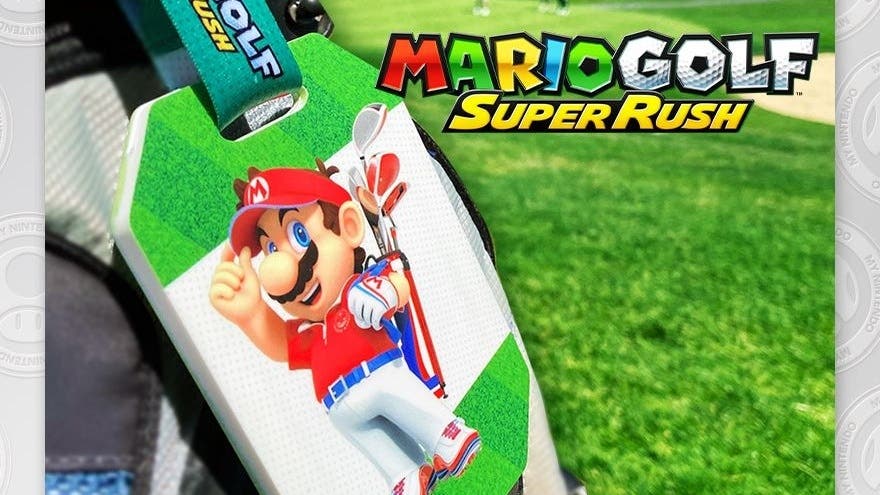 Esta tarjeta identificatoria de Mario Golf: Super Rush ya está disponible en el catálogo americano de My Nintendo