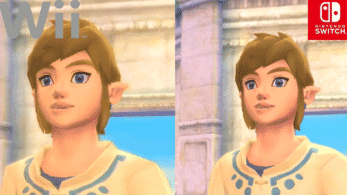 Nuevo tráiler oficial y comparativa en vídeo con la versión de Wii de Zelda: Skyward Sword HD