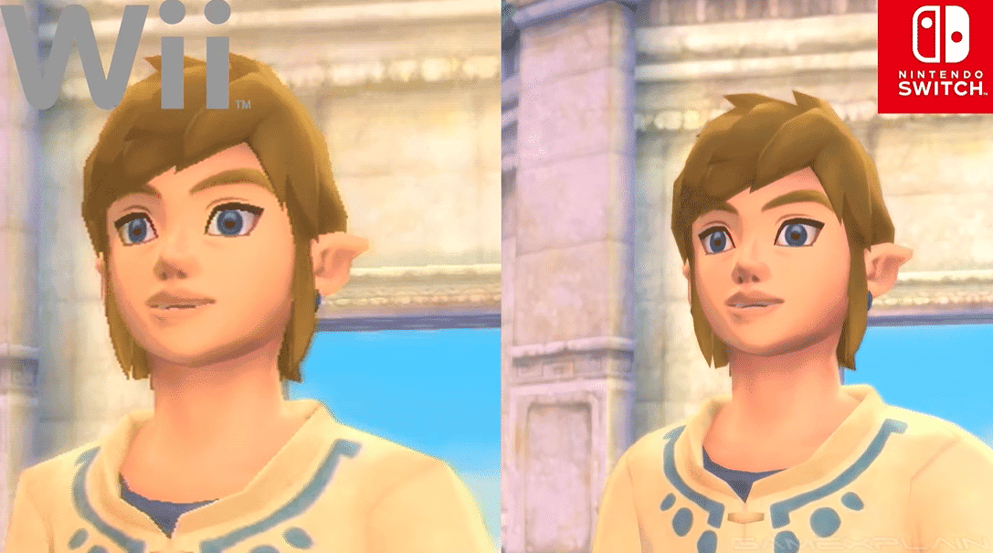Nuevo tráiler oficial y comparativa en vídeo con la versión de Wii de Zelda: Skyward Sword HD