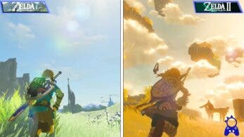 Comparativa en imágenes y vídeo de Zelda: Breath of the Wild 2 con la primera entrega nos deja detalles interesantes