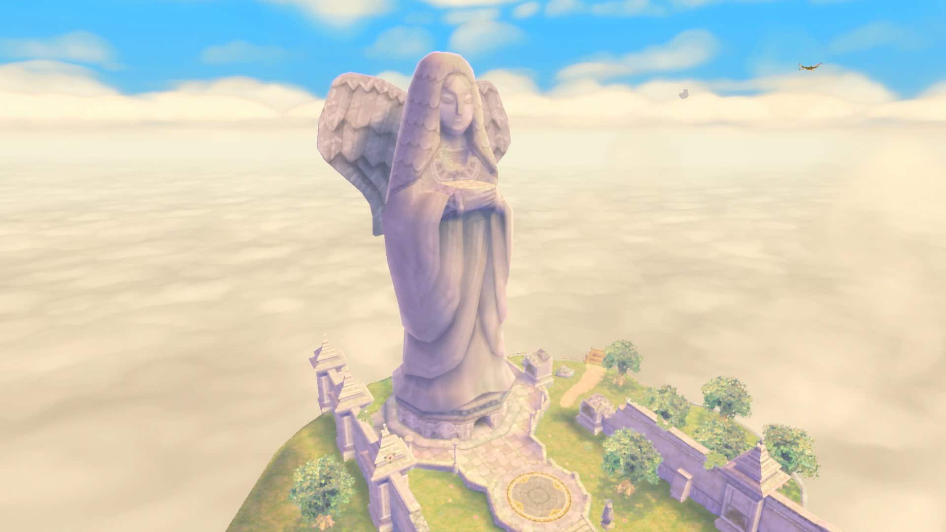Nintendo nos recuerda las estatuas de la Diosa de Zelda: Skyward Sword HD con este mensaje e imágenes