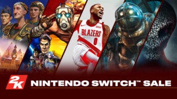 2K lanza importantes ofertas de hasta el 92% de descuento en la eShop de Nintendo Switch