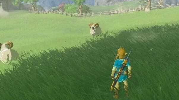 Este jugador descubre un adorable detalle de las ovejas de Zelda: Breath of the Wild