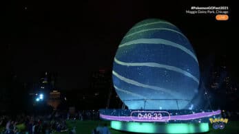 Galería y vídeo oficial del espectáculo del huevo gigante de Chicago por el Pokémon GO Fest 2021