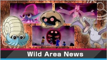 Pokémon Espada y Escudo recibe evento de Incursiones Dinamax con Pokémon fósiles