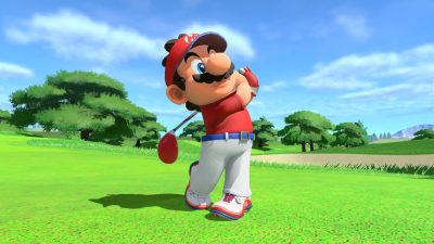 Cómo realizar un lanzamiento curvado en Mario Golf: Super Rush