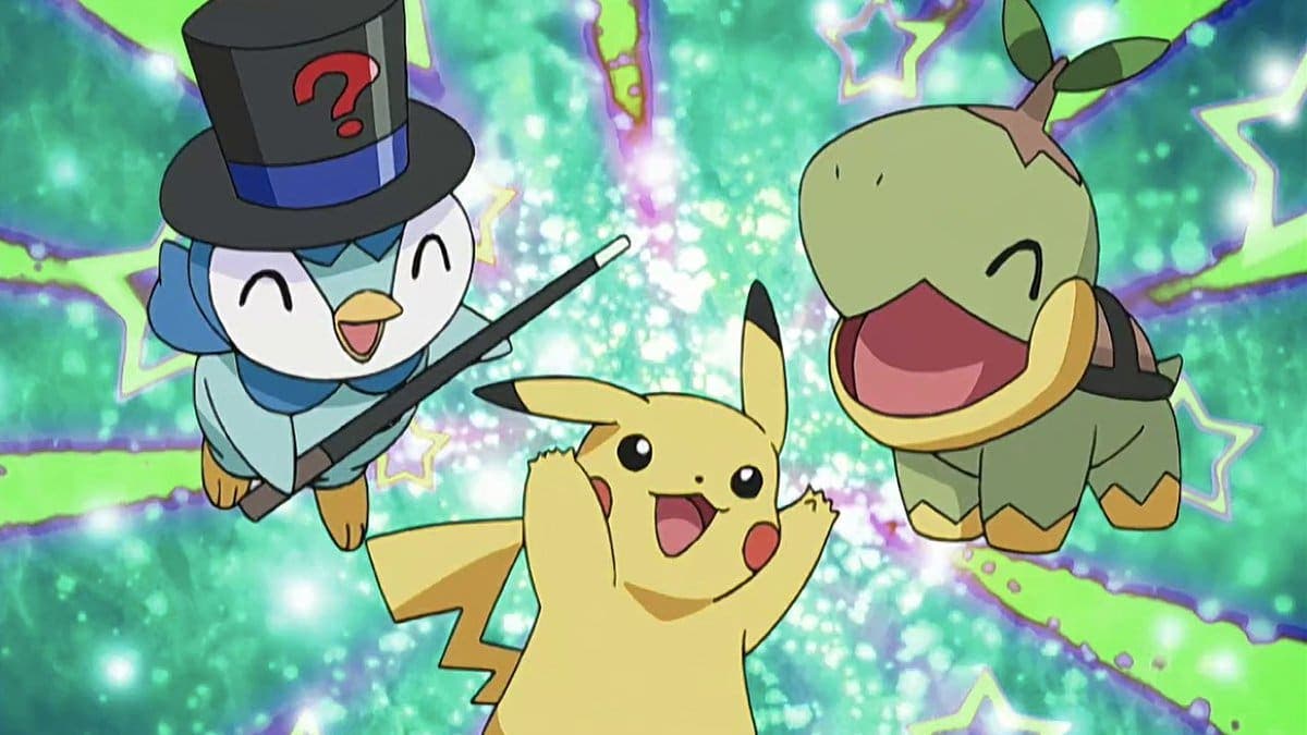 Así de bien se lo pasaron los Pokémon en el barco de vapor de la Serie Pokémon Diamante y Perla