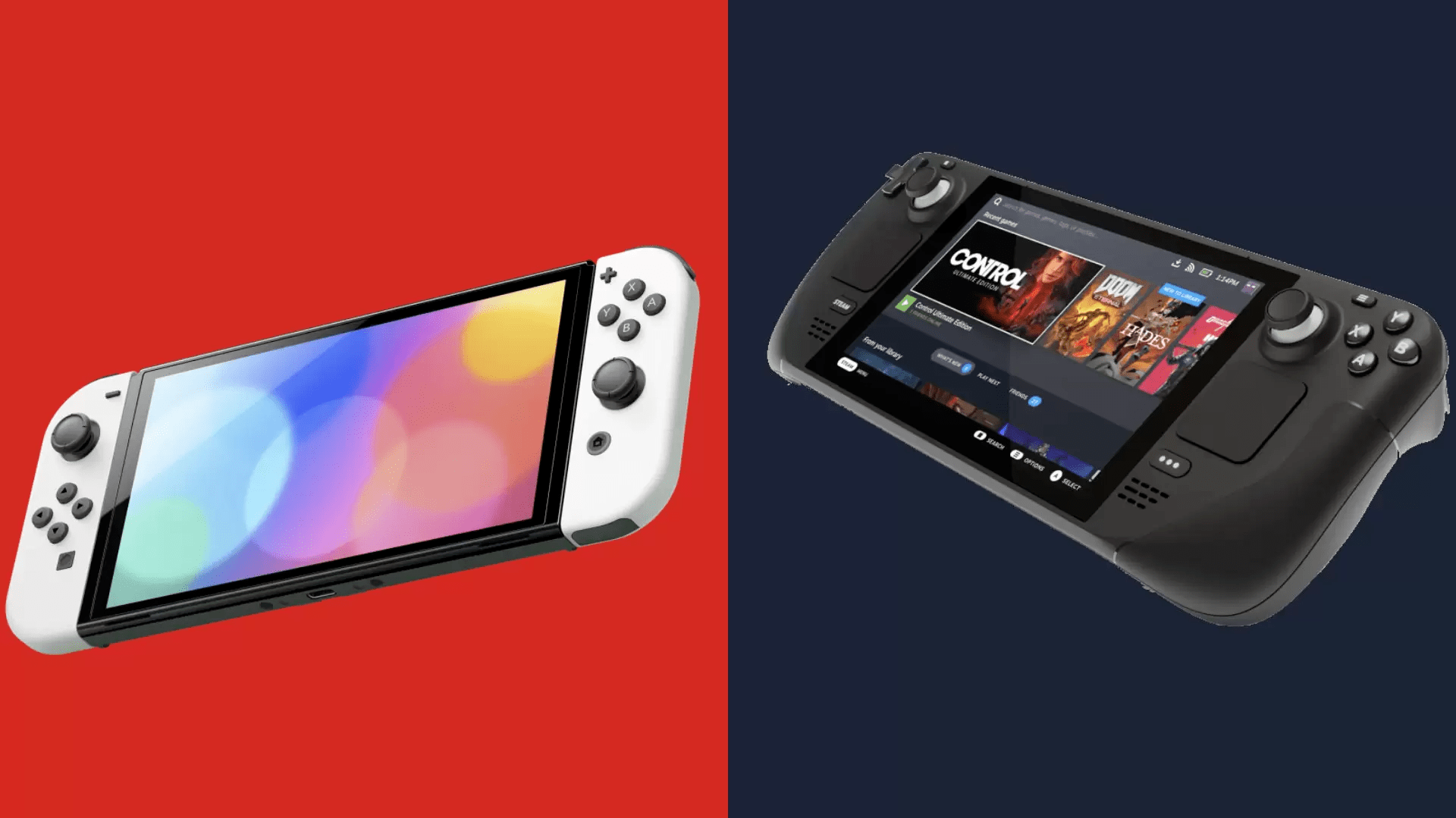 Valve reconoce que se inspiró en Nintendo Switch OLED a la hora de crear Steam Deck OLED