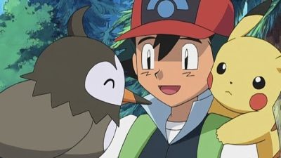 Recuerda cómo evolucionó el Starly de Ash en la Serie Pokémon Diamante y Perla con este clip oficial en castellano