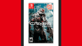 Boxart y pequeños datos a tener en cuenta de la versión física de Crysis Remastered para Nintendo Switch
