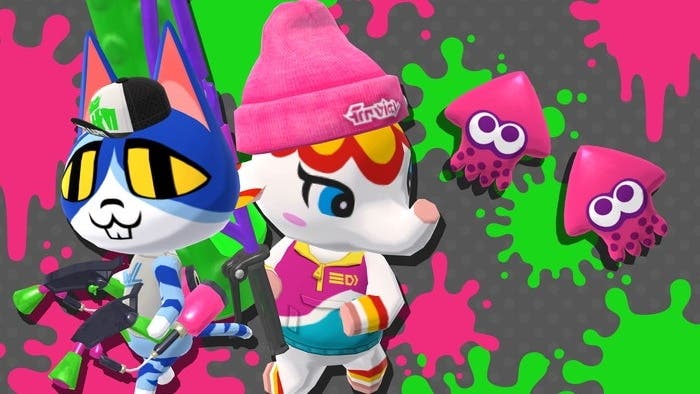 Artista imagina un genial crossover entre Animal Crossing: New Horizons y Splatoon