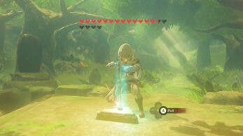 Logran reemplazar la Espada Maestra por una flecha bomba en Zelda: Breath of the Wild