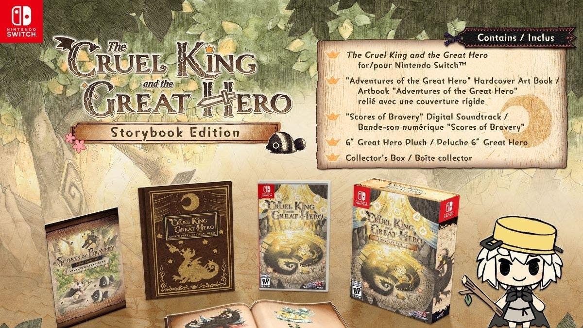 The Cruel King and the Great Hero llegará a Occidente a principios de 2022: tráiler y edición especial