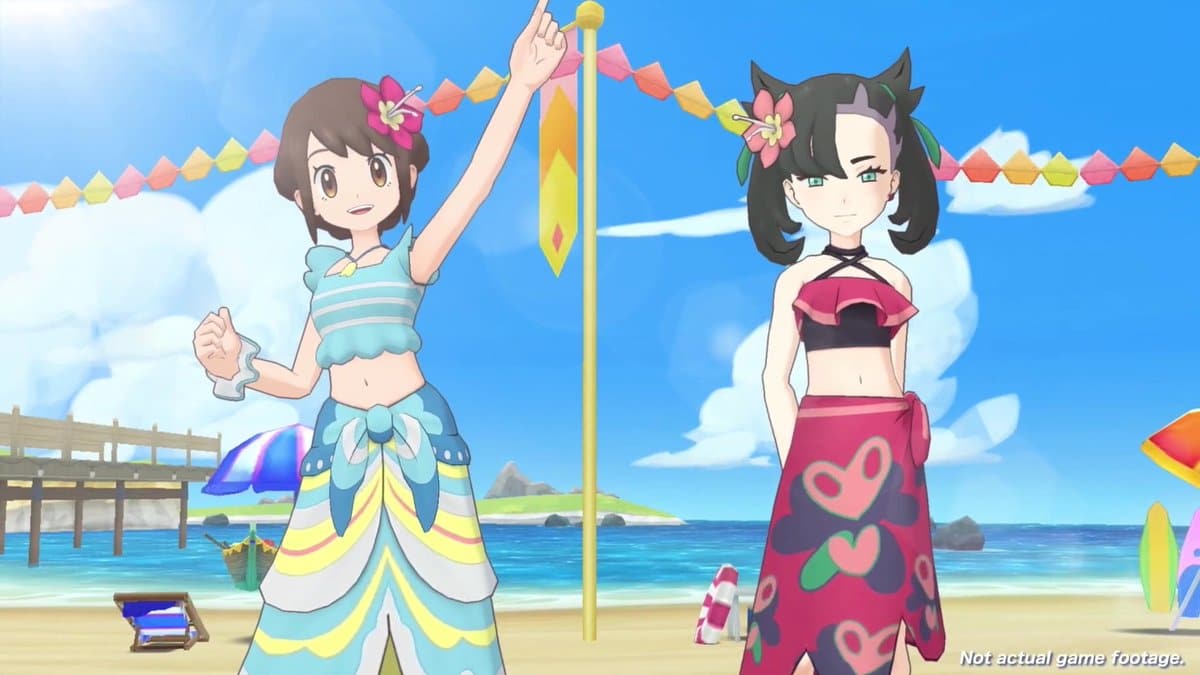 Gloria y Roxy han enamorado a los fans en el tráiler del nuevo evento playero de Pokémon Masters EX