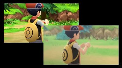 Comparativa frame por frame de la mejora gráfica de Pokémon Diamante Brillante y Perla Reluciente
