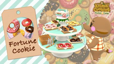 Eli ya tiene su propia galleta en Animal Crossing: Pocket Camp
