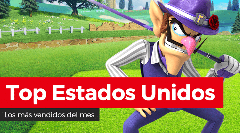 Mario Golf: Super Rush debuta como el tercer juego más vendido del mes en Estados Unidos batiendo récord en la serie
