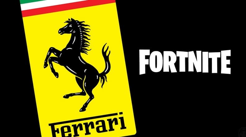 Fortnite avanza colaboración oficial con Ferrari con este teaser