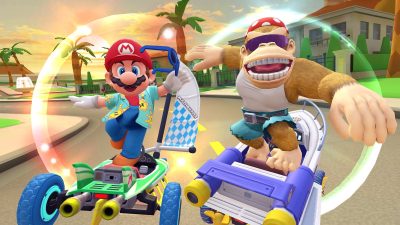 Mario Kart Tour avanza la llegada de su nueva temporada de Los Ángeles con un traje oculto en esta imagen