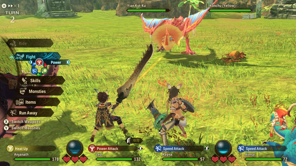 Consejos para las batallas en Monster Hunter Stories 2: tipos de ataques y armas, fases y más