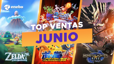 Los 15 juegos más vendidos de Nintendo Switch en junio hasta un 45% más baratos
