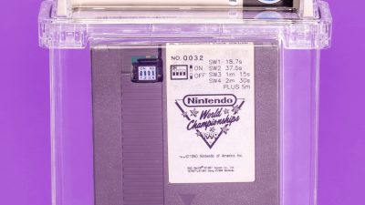 Abren un plan de inversión para obtener acciones del raro cartucho de Nintendo World Championships